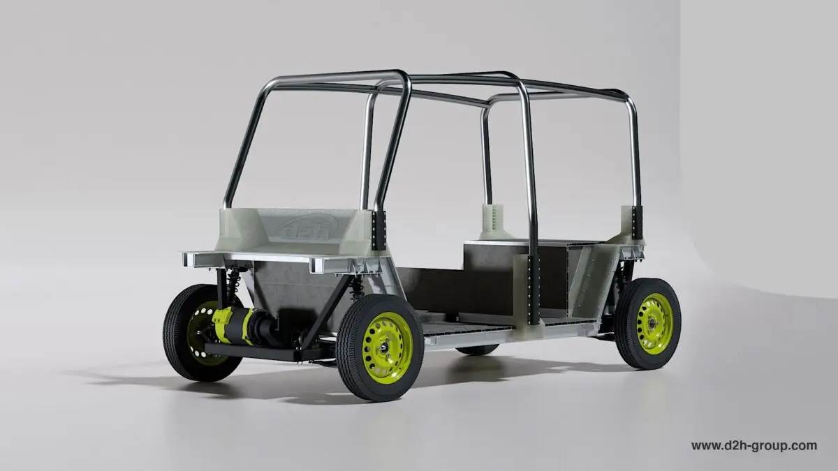 A pure electric alternative to the legendary TUK-TUK