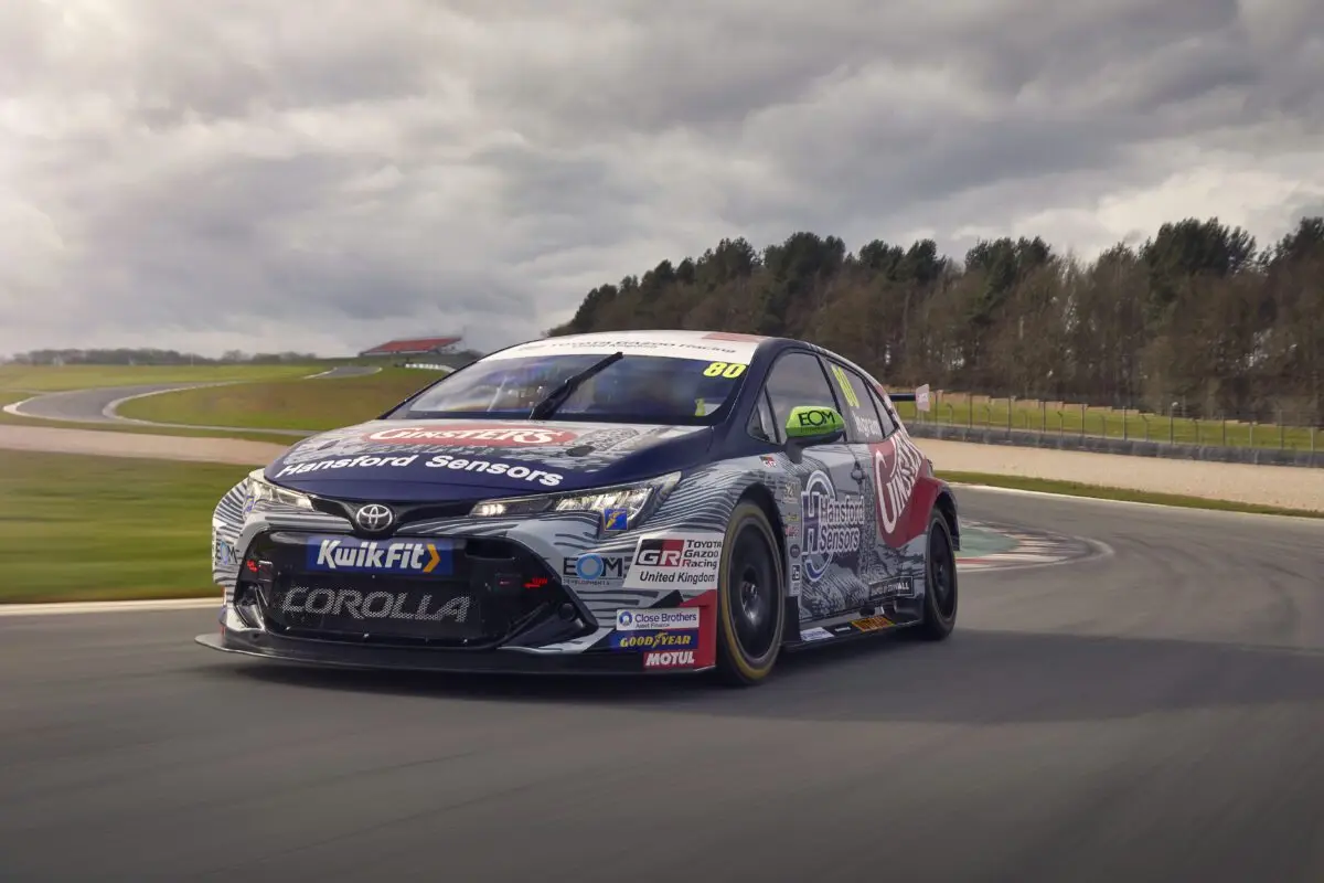 D2H Advanced Technologies’ aerodynamics expertise helps Toyota Gazoo Racing UK BTCC team fly