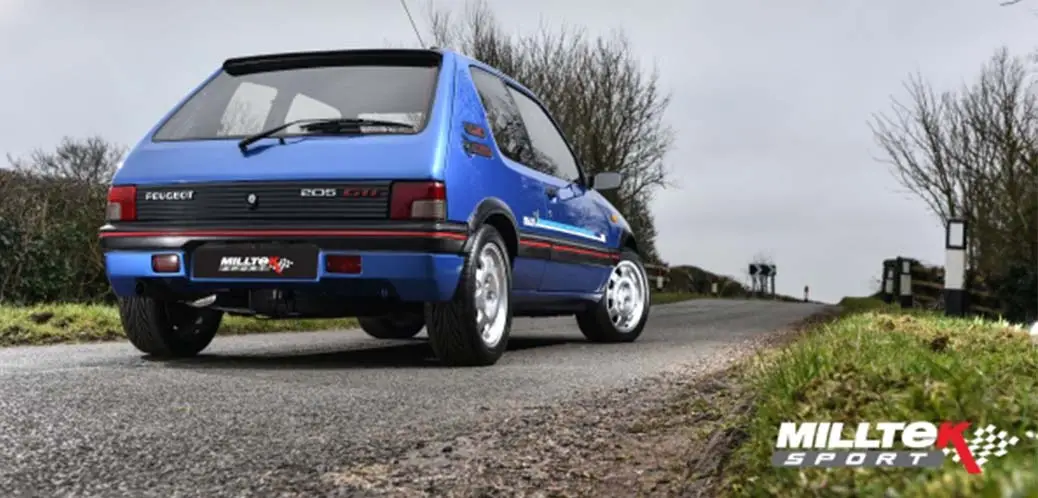 Peugeot 205 Rear 3 Quarter