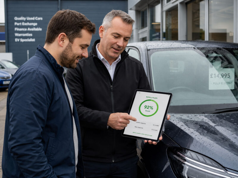 Accessible battery health information is vital to boosting buyer confidence in used electric vehicles