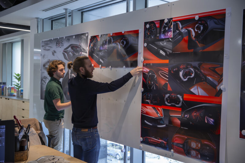 MG Cyberster design preview session